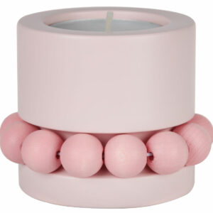 Aarikka Prinsessa kynttilänjalka 5,5 cm rosa
