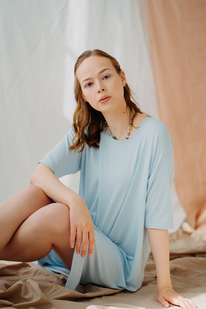 Carly mekko sininen