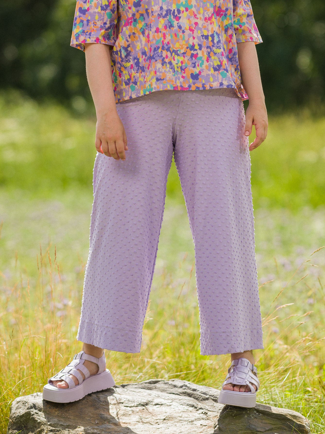 Alex Culottes Housut Laventeli Dot
