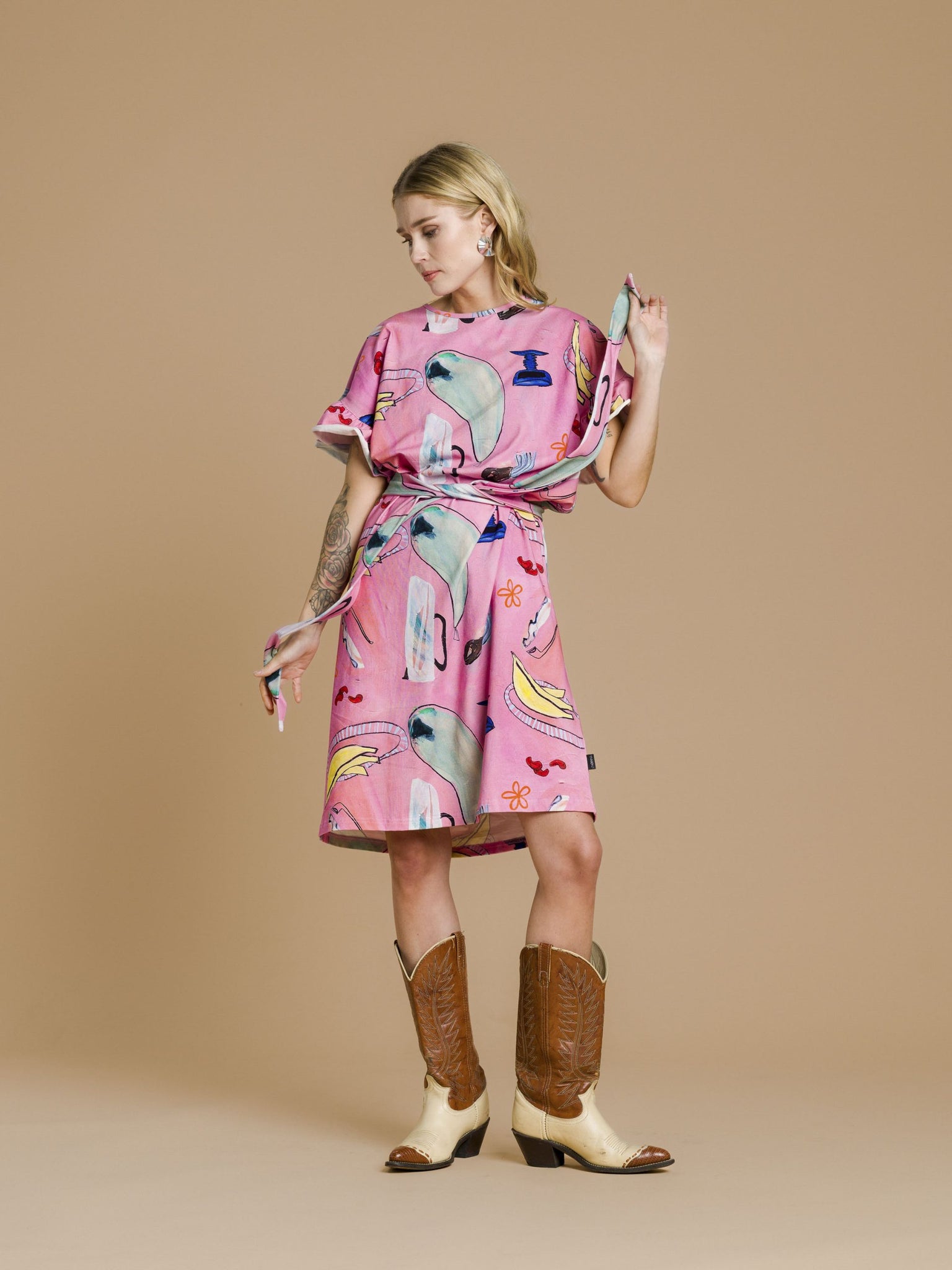 Amelie Mekko Holy Bananas Pinkki