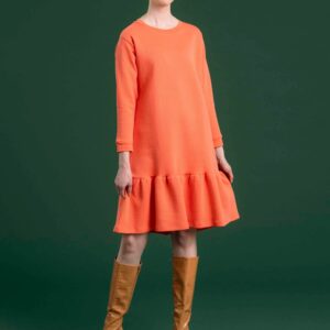 Aurelia Mekko Diamond Jacquard Oranssi