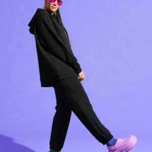 Bubble Lounge Pants Black