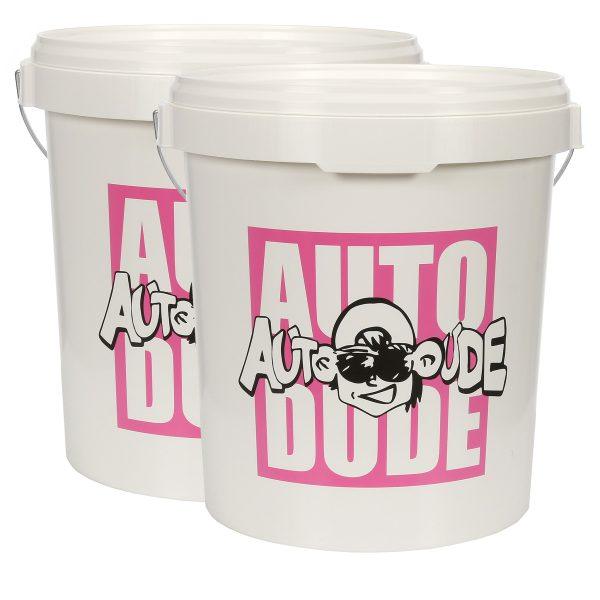 Pesuämpäri AUTODUDE 20.5 L (sis. kannen), 2 kpl