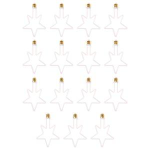 LED-lamppu AGGE Carnival E27, 8W, Star, 15 kpl