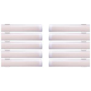 Alumiiniprofiili LED-nauhalle AGGE Corner, 100 cm, 10 kpl