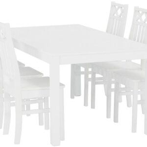 Aino 6-hengen ruokailuryhmä, valkoinen