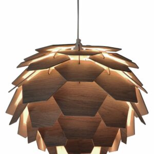 Aneta Lighting Carpatica kattovalaisin Ø41 cm ruskea