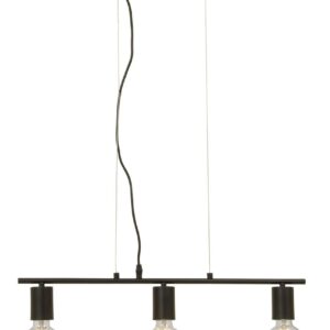 Aneta Lighting Strict 3-osainen riippuvalaisin musta
