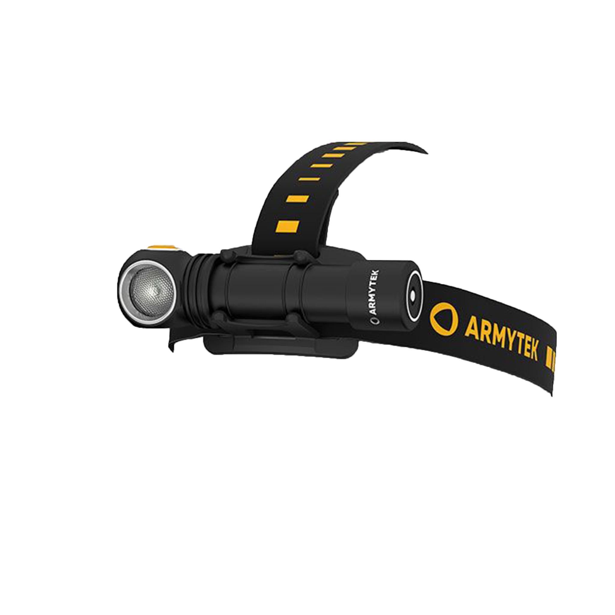 Otsalamppu Armytek Wizard C2 WR Magnet USB - 1100 lm / Ladattava, Lämmin valkoinen