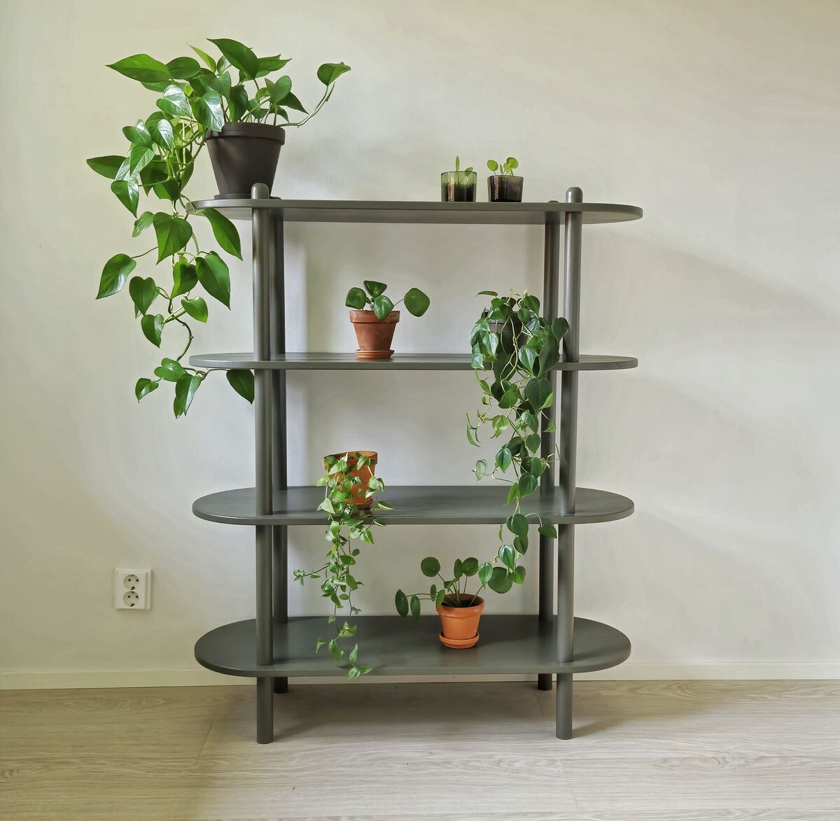 Askel avohylly 100x35x119 cm sammal