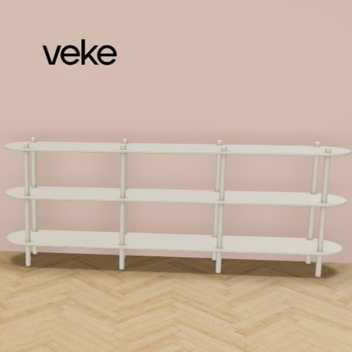 Askel avohylly 230x35x86 cm greige