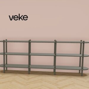 Askel avohylly 230x35x86 cm sammal
