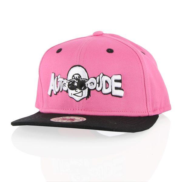 AUTODUDE® SnapBack CAP -lippalakki, Lasten - Pinkki