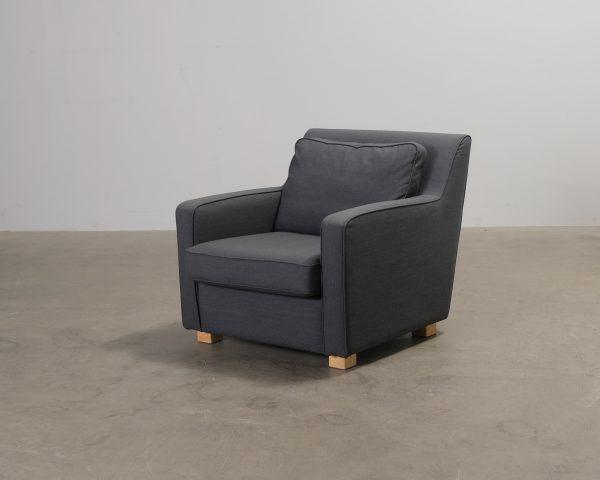 Artek 596 nojatuoli tummanharmaa
