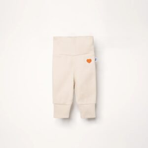 Heart Baby Pants Beige