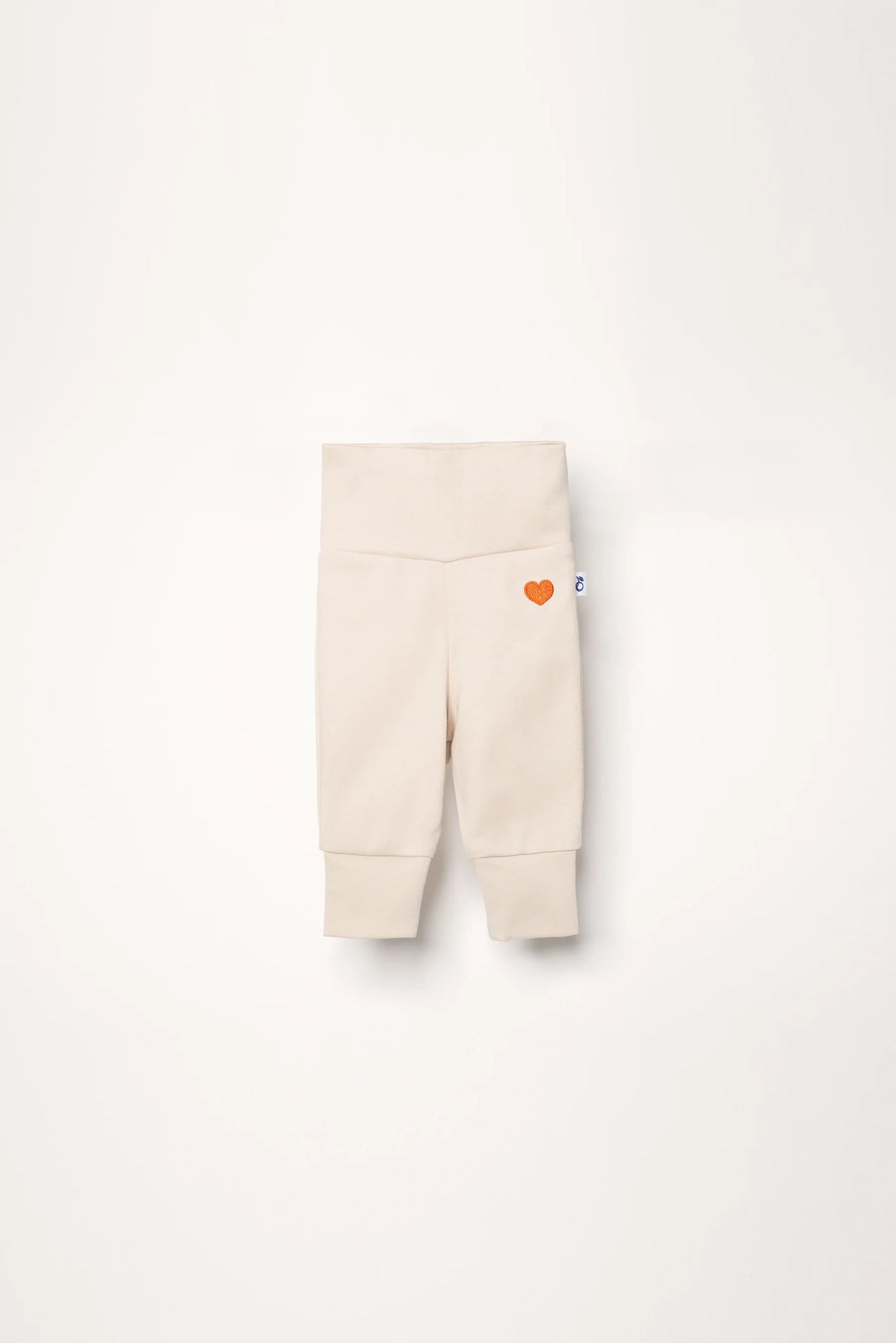 Heart Baby Pants Beige