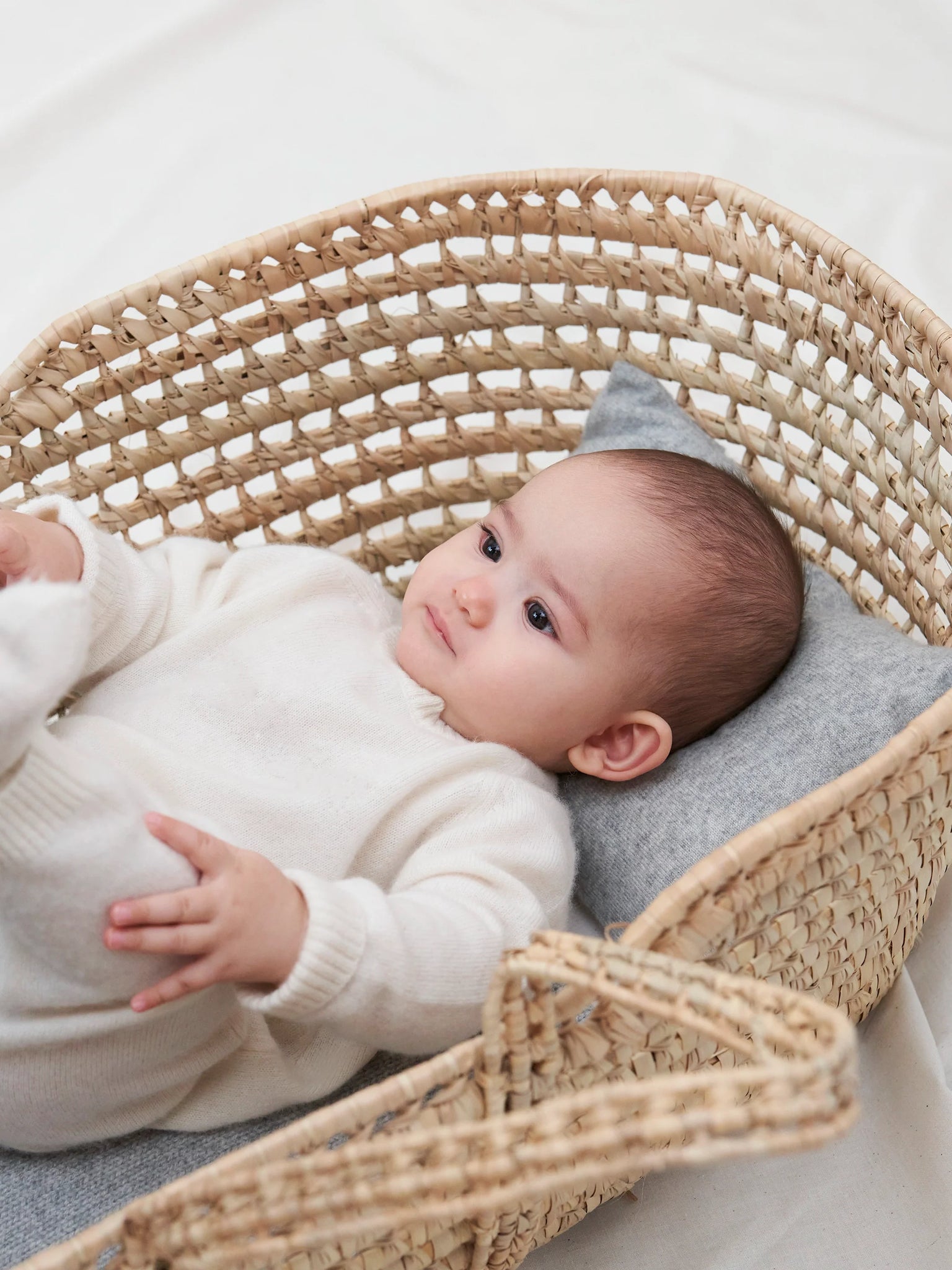 Baby Cashmere Jumpsuit Ivory