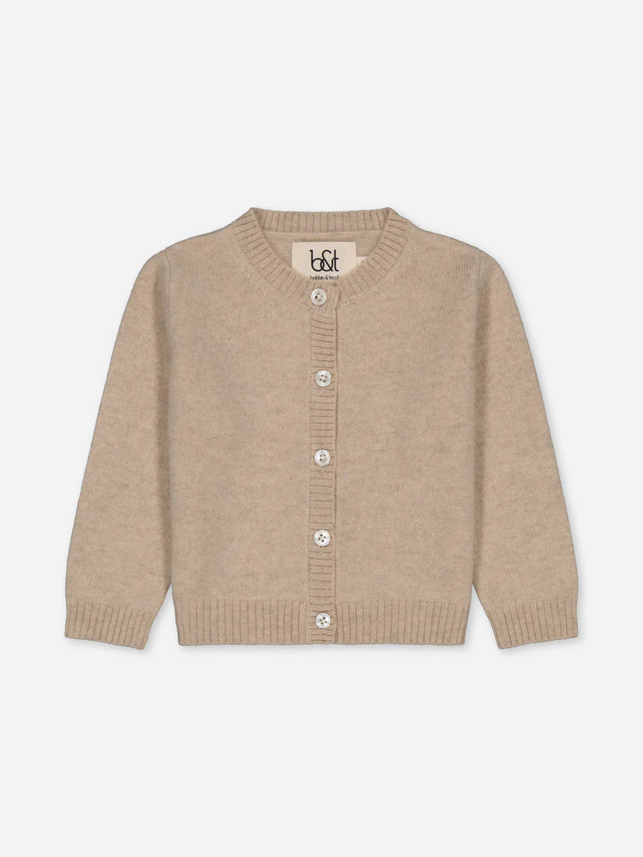 Baby Cashmere Cardigan Beige