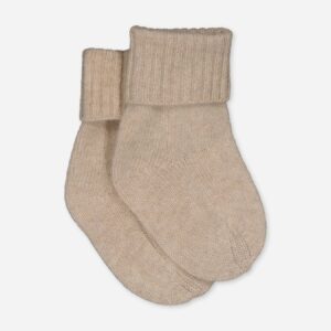 Baby Cashmere Socks Beige