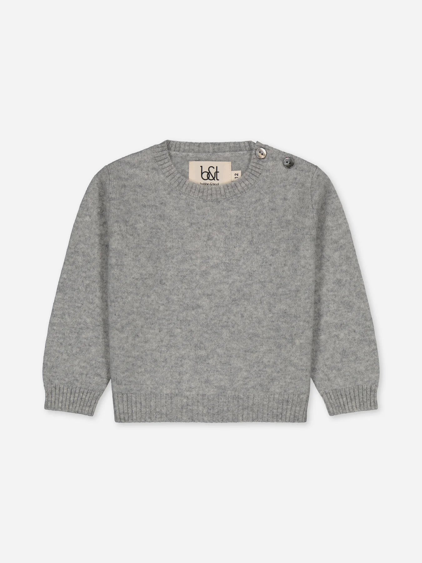 Baby Cashmere Sweater Grey