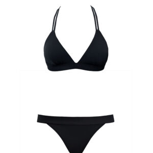 Core + Cheeky Bikini Set Black