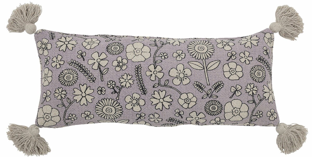 Bloomingville Salli koristetyyny 65x25 cm lila