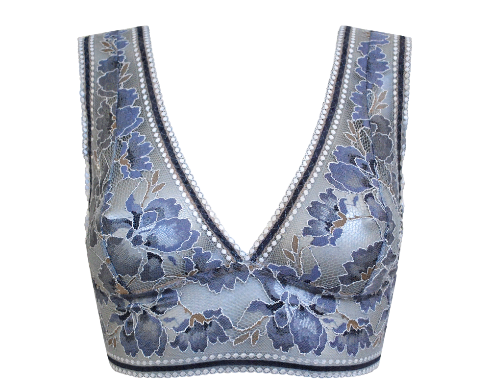 Amber Bralette Blue