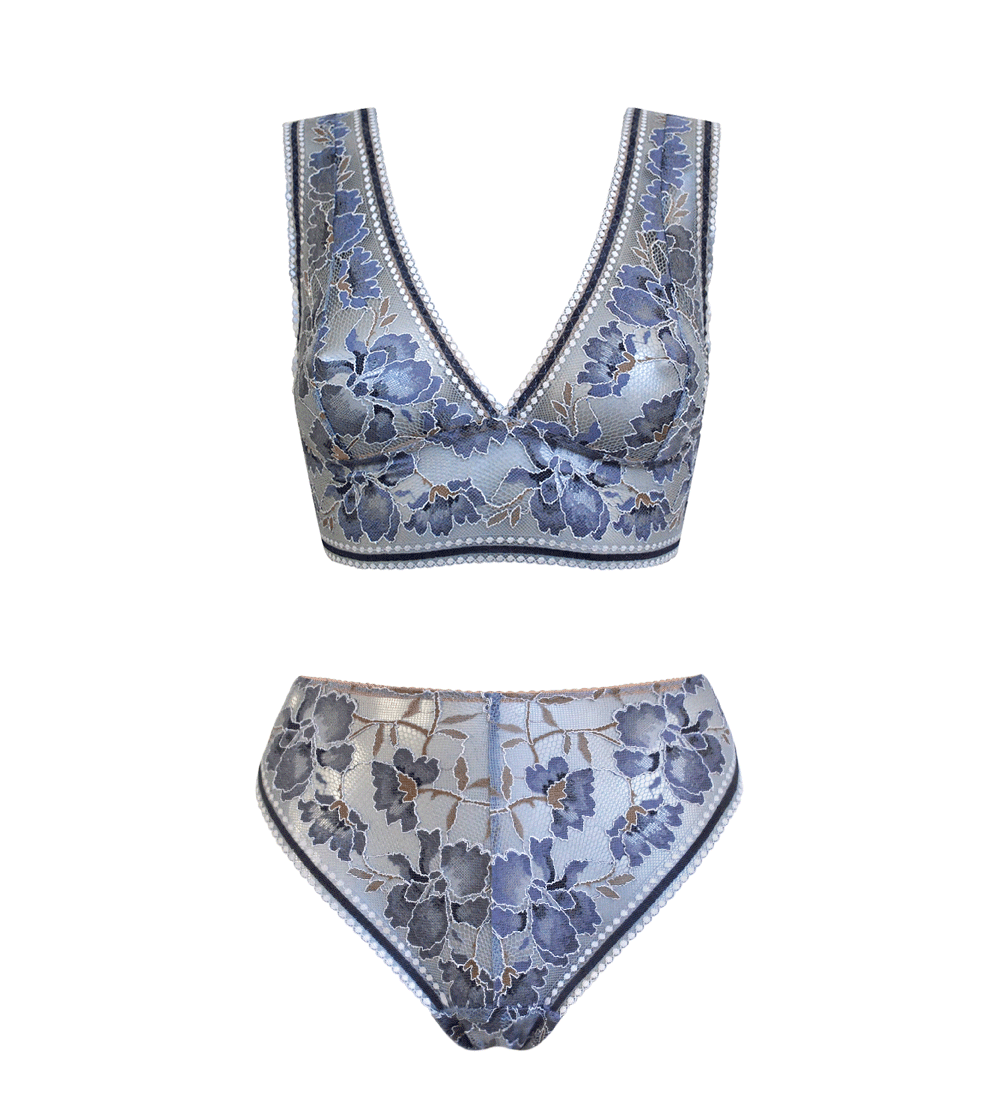 Amber Underwear Set Blue