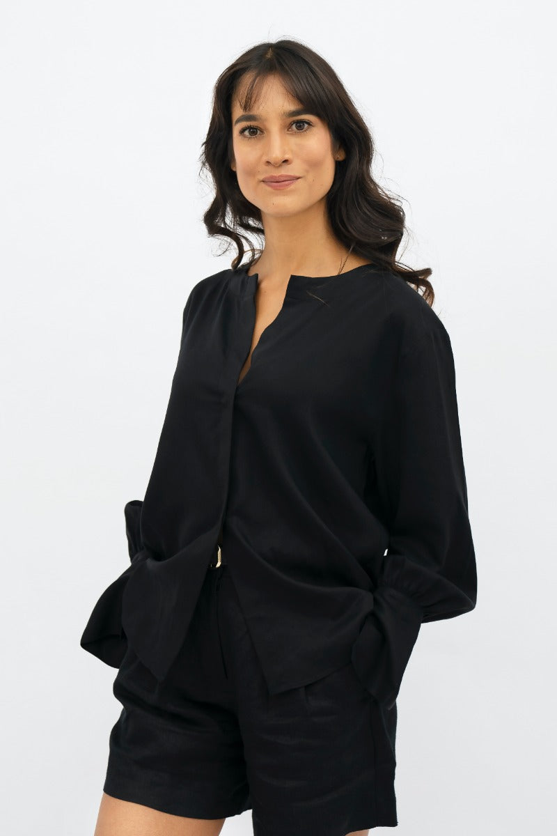 Cap Ferret Long Sleeves Shirt Licorice Black