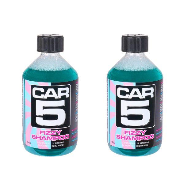 Autoshampoo CAR5 Fizzy Shampoo, 2 x 500 ml