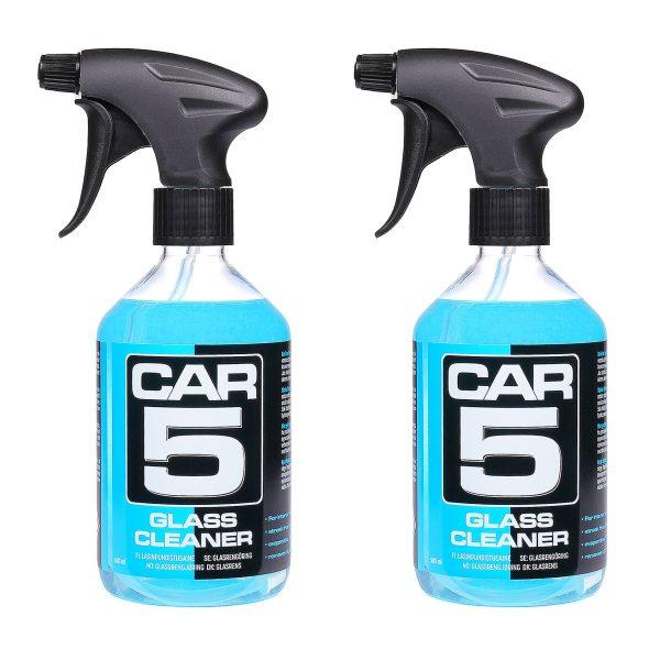 Lasinpesuaine CAR5 Glass Cleaner, 2 x 500 ml