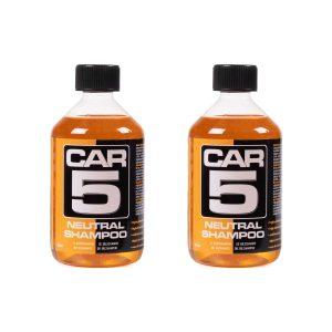 Autoshampoo CAR5 Shampoo, 2 x 500 ml