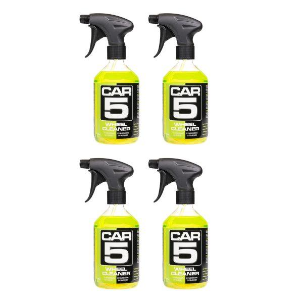 Vannepesuaine CAR5 Wheel Cleaner, 4 x 500 ml