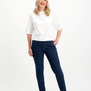 Cara Skinny Farkut Tummansininen