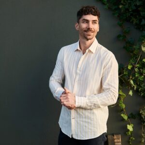 Ascona Linen Shirt Beige
