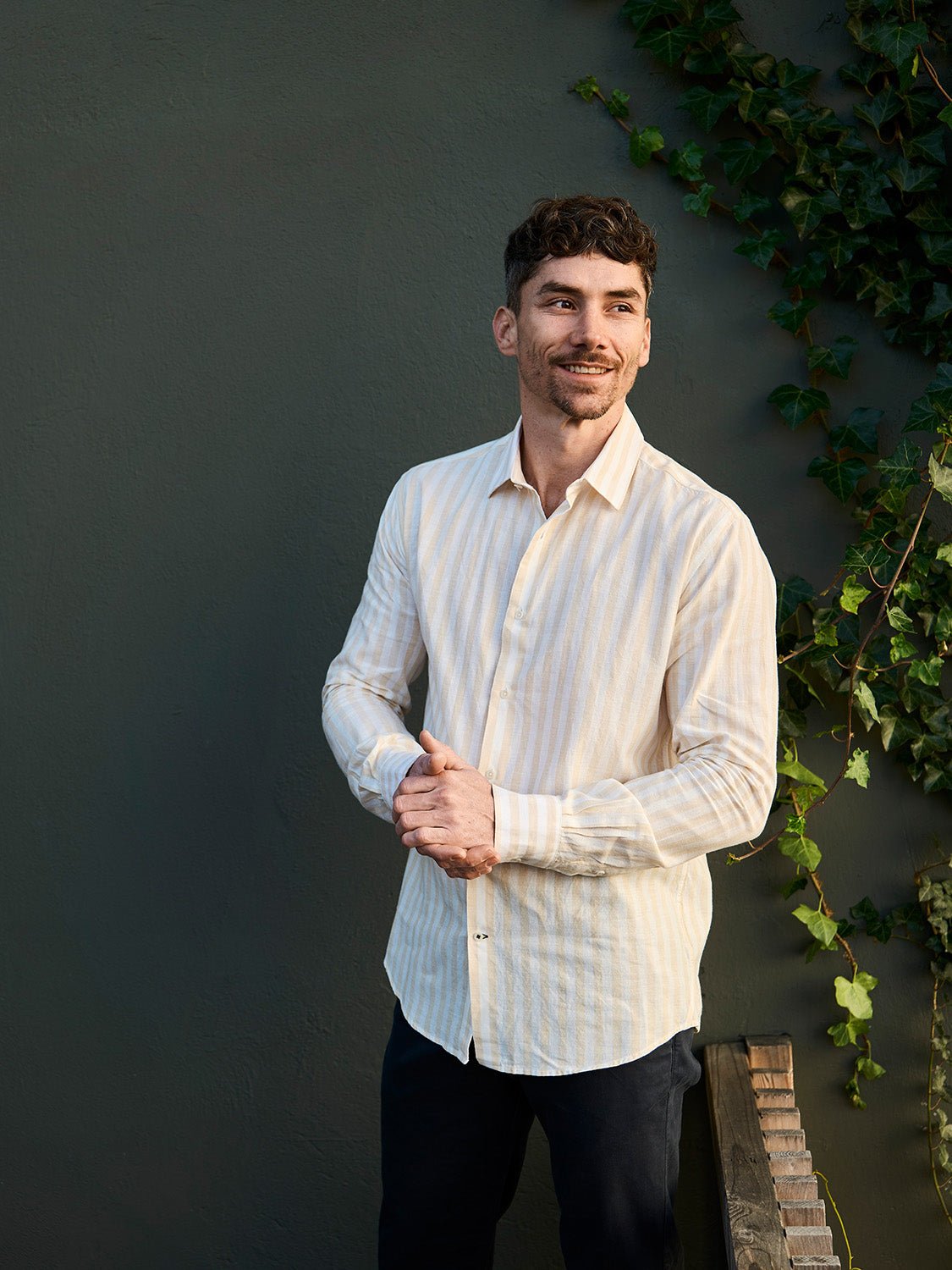 Ascona Linen Shirt Beige