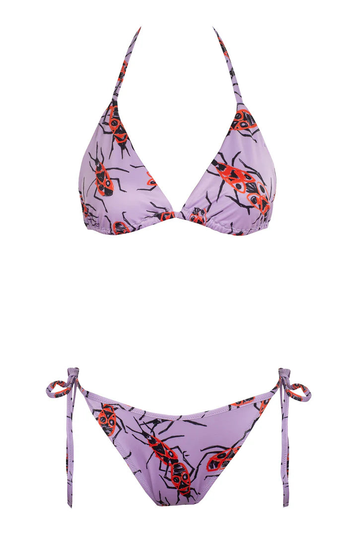 Caterpillar Triangle Bikini Firebugs Lilac