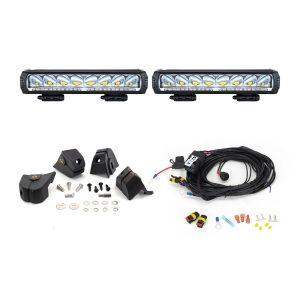 Lisävalosetti Chevrolet Silverado 2500/3500 LT (2020-2023), 2 x Lazer Triple-R 1000, 2 x Lazer Triple-R 1000 Double Beacon GEN2