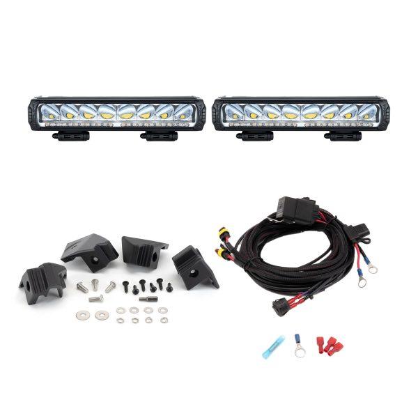 Lisävalosetti Chevrolet Silverado 1500 LT (2022-2024), 2 x Lazer Triple-R 1000, 2 x Lazer Triple-R 1000 Double Beacon GEN2
