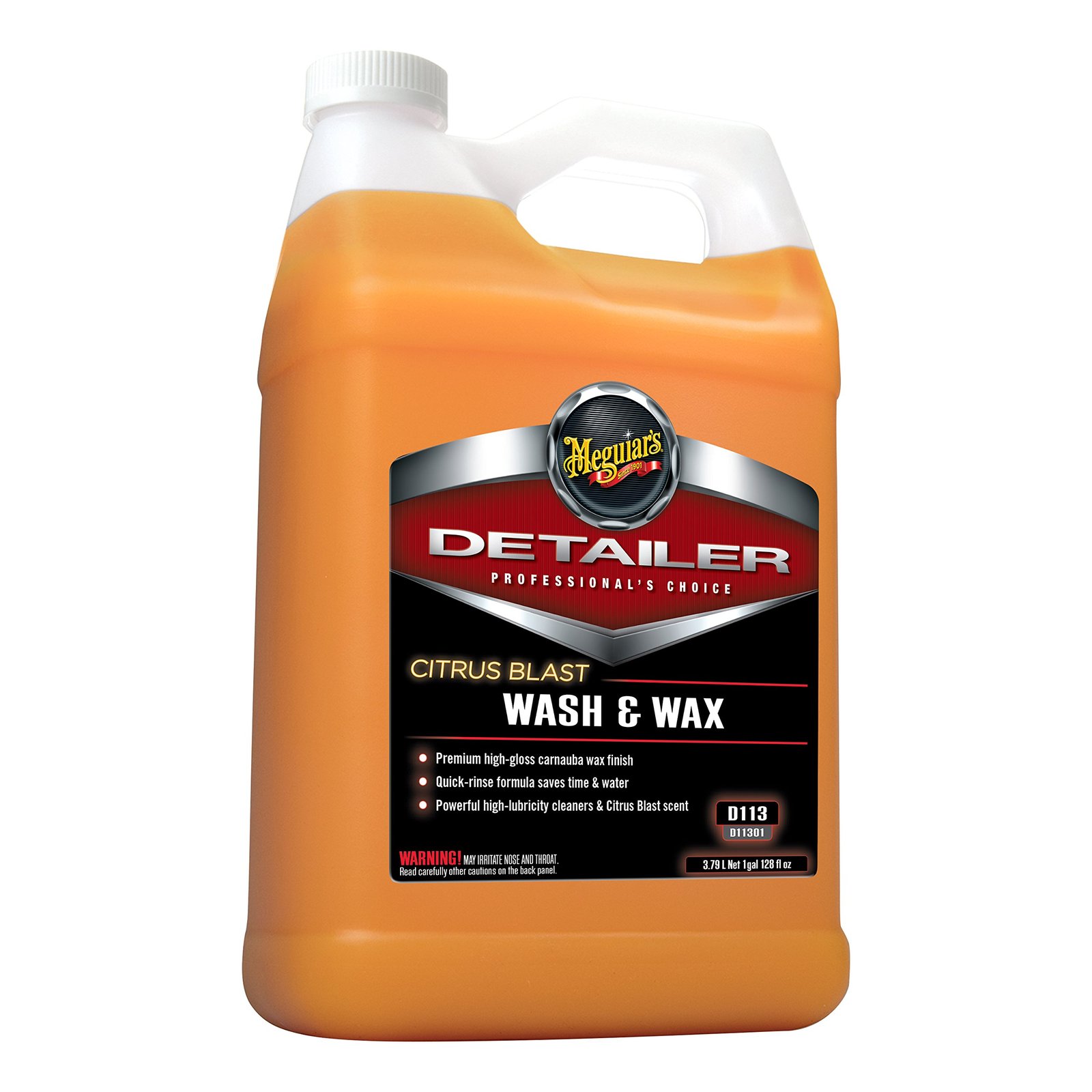 Autoshampoo Meguiars Citrus Blast Wash&Wax, 3780 ml