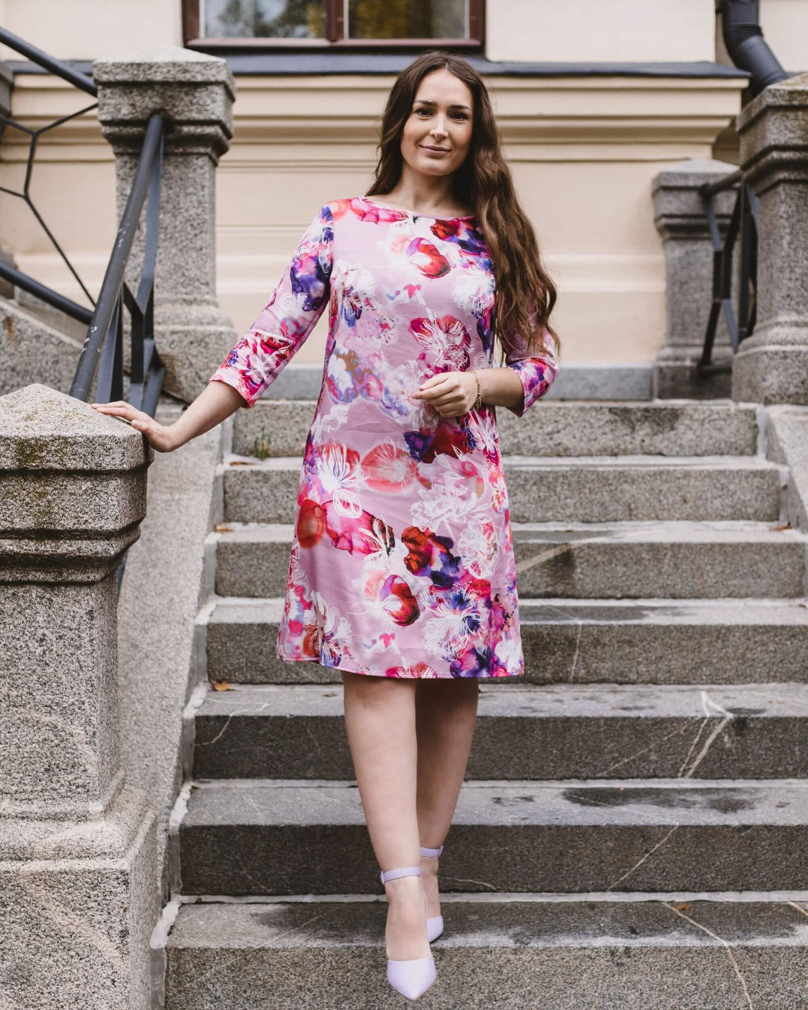 Classic Mekko Coral Reef Vaaleanpunainen
