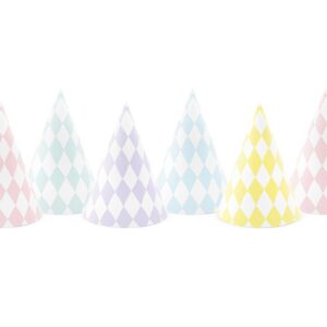 Juhlahatut - Candy Pastel 6kpl