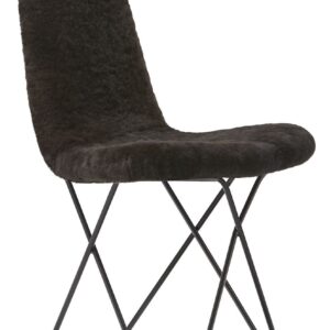 Cuero Design Cactus tuoli musta lampaantalja/musta
