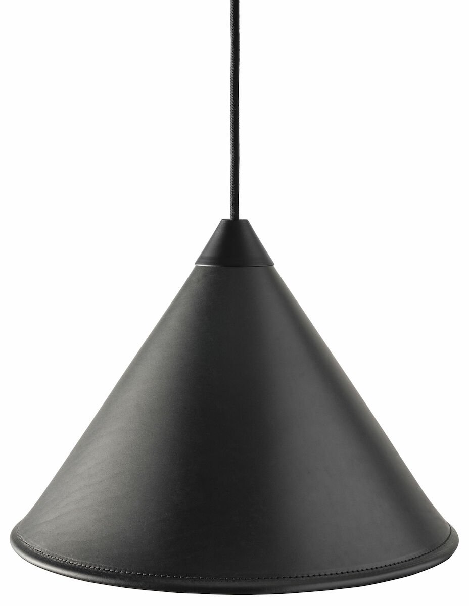 Cuero Design Namibia kattovalaisin musta 25 cm, musta