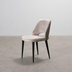 Richmond Interiors Giovanna samettinen tuoli beige