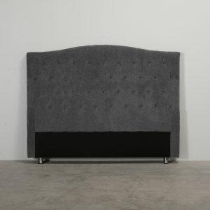 Delux sängynpääty siniharmaa 180 cm