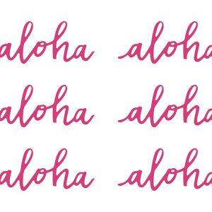 Pöytäkoriste Aloha