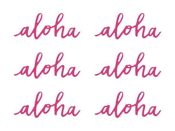 Pöytäkoriste Aloha