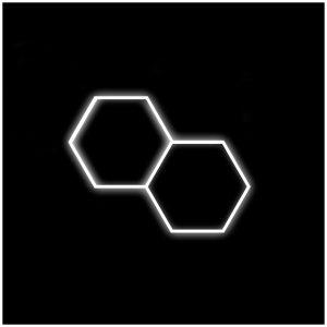 Hexagon-valo Dr Dirt Garage Sky Gen2, 2 Grid System, 95 x 165 cm