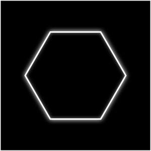 Hexagon-valo Dr Dirt Garage Sky Gen2, Single Hexagon, 105 x 115 cm